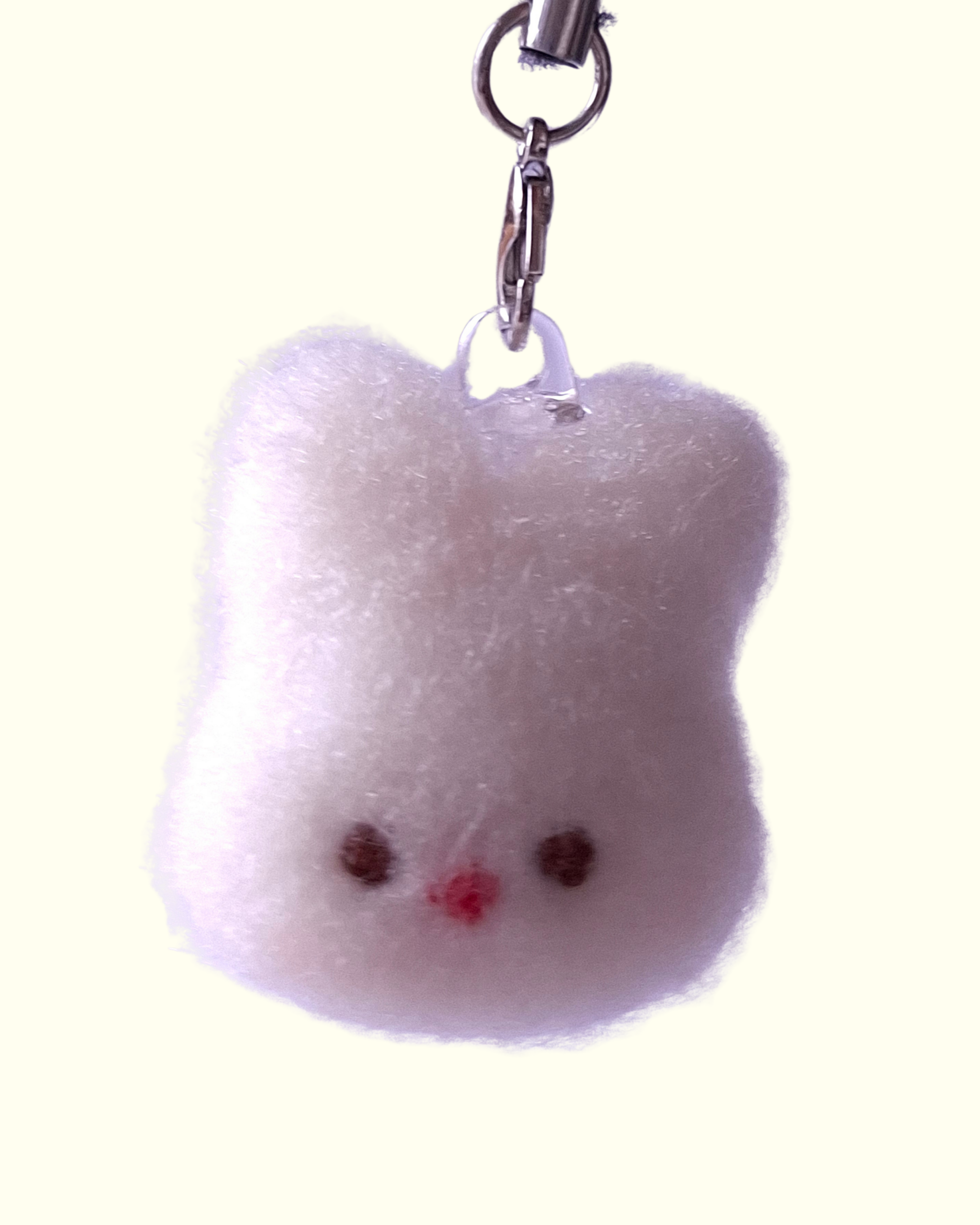 Charms X Dije tu Carita de Conejo de Peluche - Imagen 2
