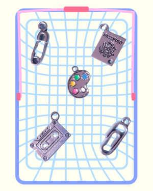 Charms Plateados