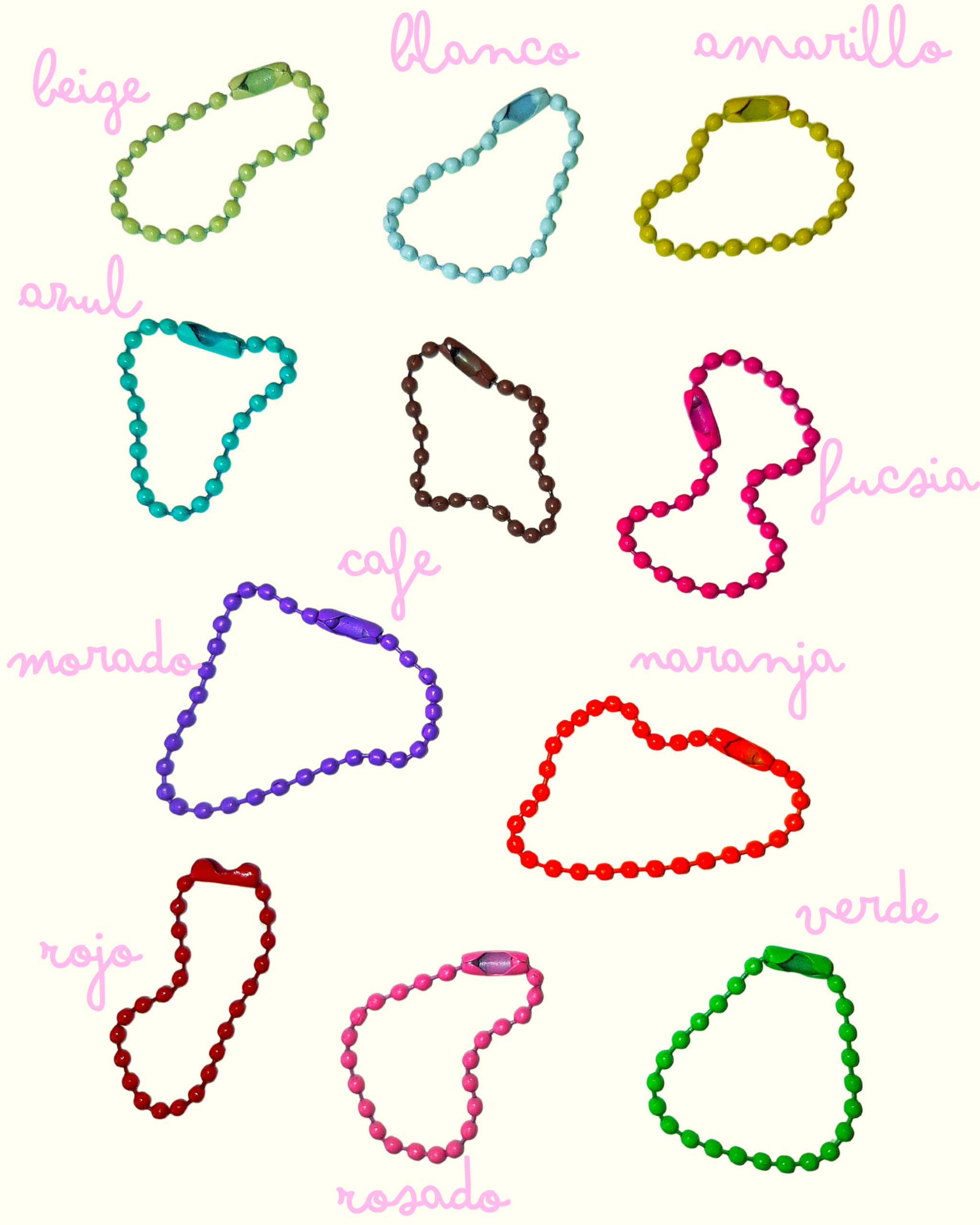 Charms X Dije lateral Cadena mini - Imagen 2