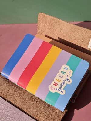 Libreta Arcoíris 🌈​ 75 gr Multicolor