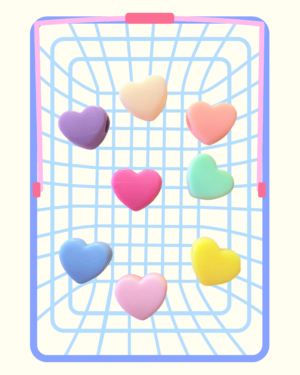 Charms X Lateral Corazón